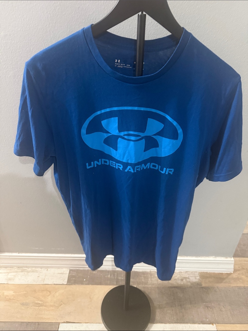 Under Armour Royal Blue Short-Sleeve Logo Tee